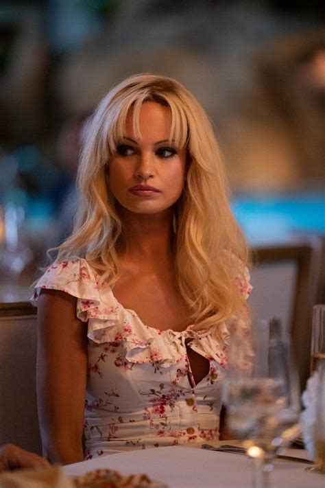 lily james plays pamela anderson
